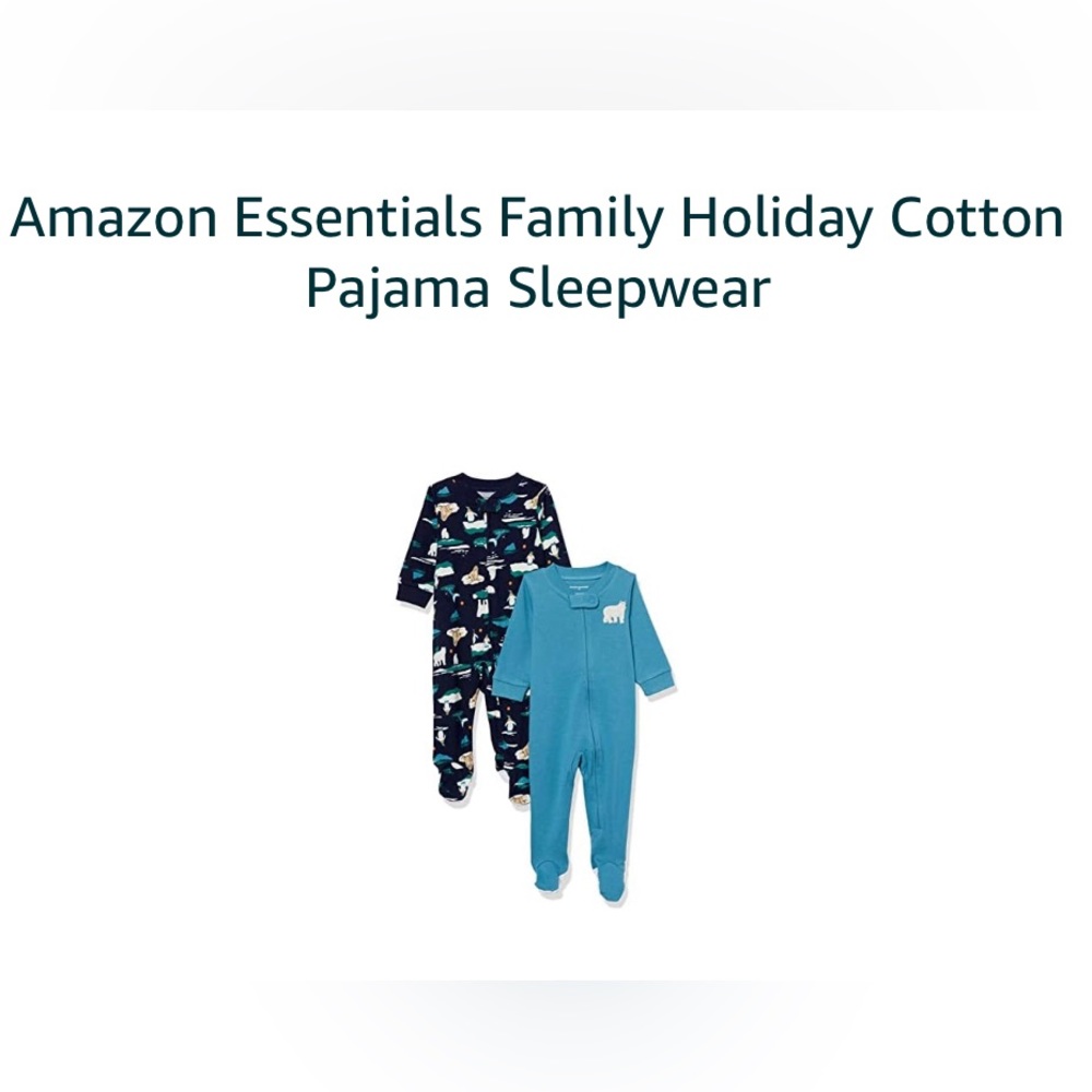 Amazon Essentials Family Holiday Cotton Pajama Sleepwear